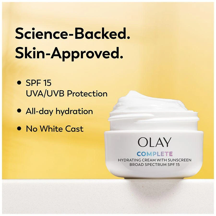 Olay Cream Moisturizer with SPF 15 Normal No Scent 4