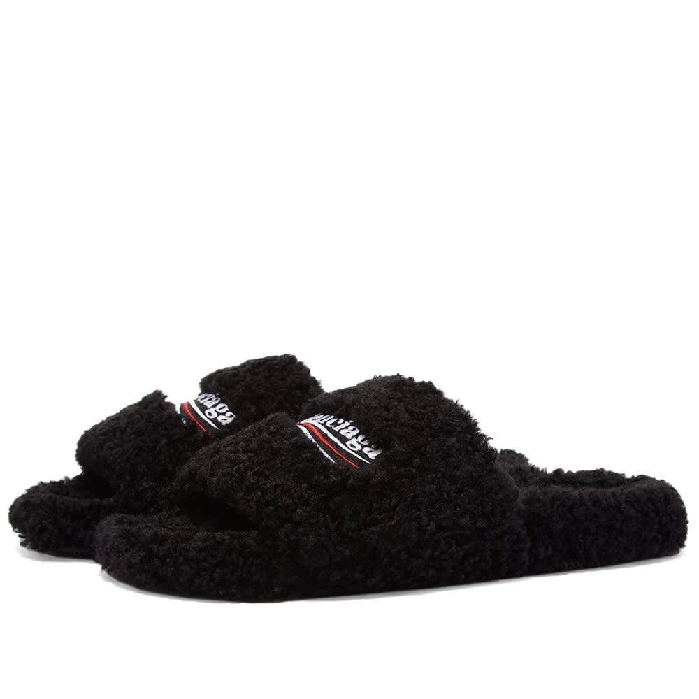 Balenciaga Balenciaga Furry Slide 1