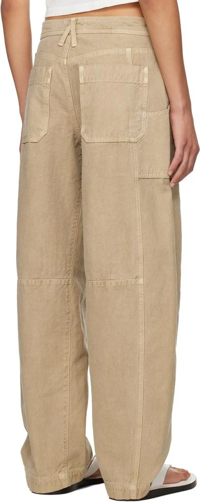 SLVRLAKE Beige Rookie Cargo Pants 3