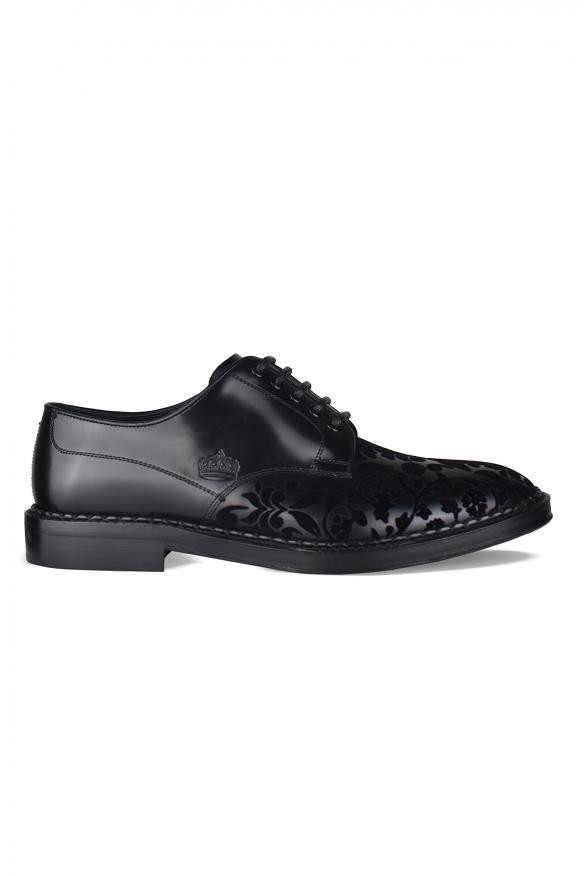 スニーカー DOLCE & GABBANA derby shoes in woven fabric Woven fabric Derby shoes