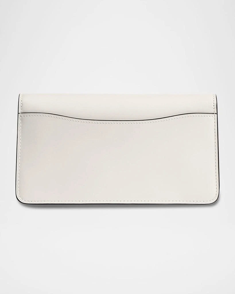 Coach Tabby Leather Clutch Bag with Chain 3