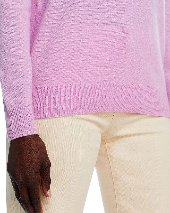 Bloomingdale's C by Bloomingdale's V-Neck Cashmere Sweater - Exclusive 5