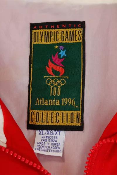 Urban Outfitters Vintage 1996 Logo 7 Atlanta USA Olympic Games Jacket
