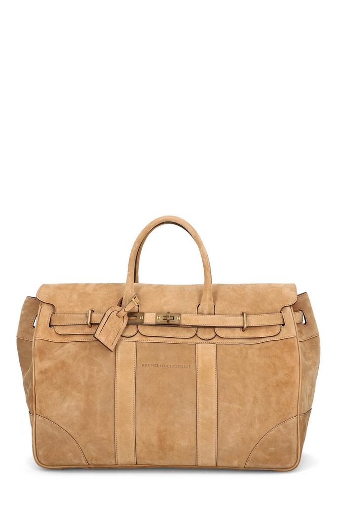 Shop Brunello Cucinelli Reversed Country Bag on Sale at