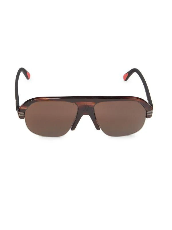 Moncler 57MM Aviators - New with box Moncler Glasses Frames ML0121 030 57mm Unisex Gold Pilot  main image 2