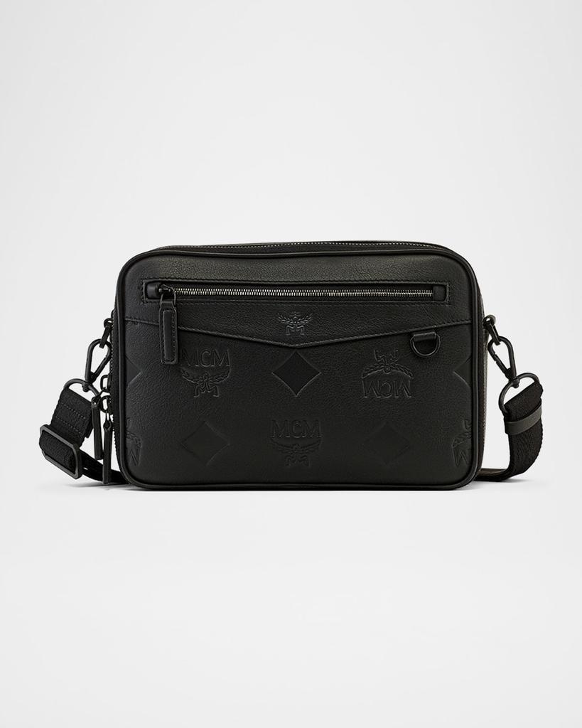 MCM Printed Fabric Small Klassik Crossbody Bag - Shoulder