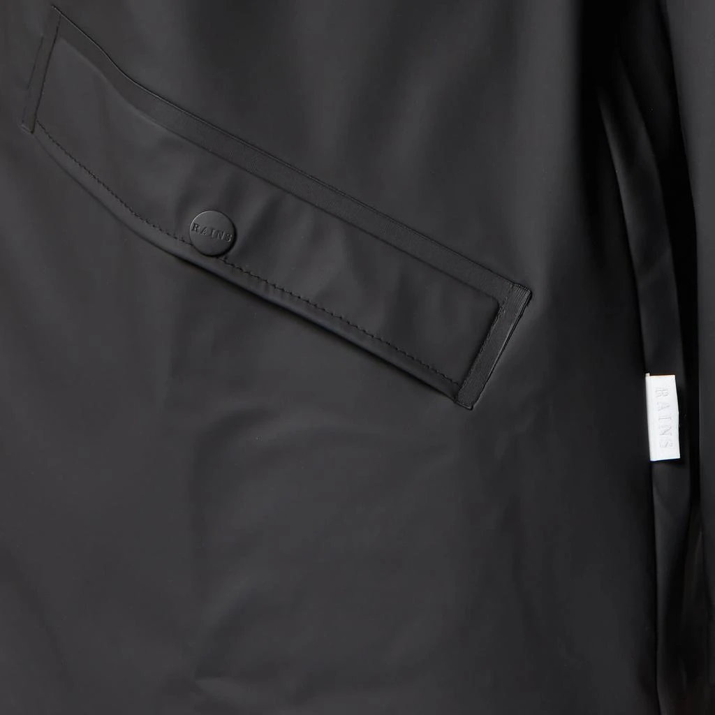 RAINS RAINS Men's Matte Shell Long Jacket 4