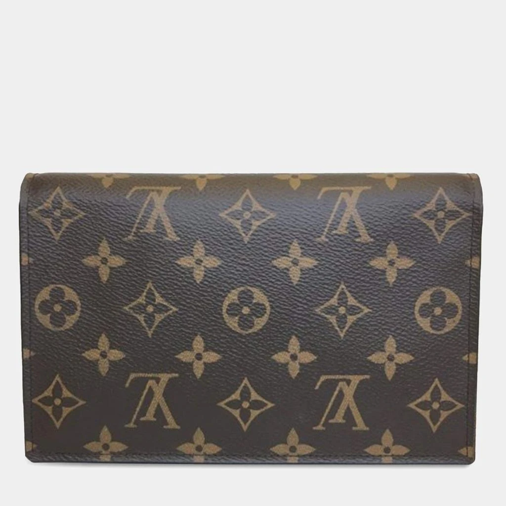 Louis Vuitton Louis Vuitton Monogram Flore Wallet On Chain 3
