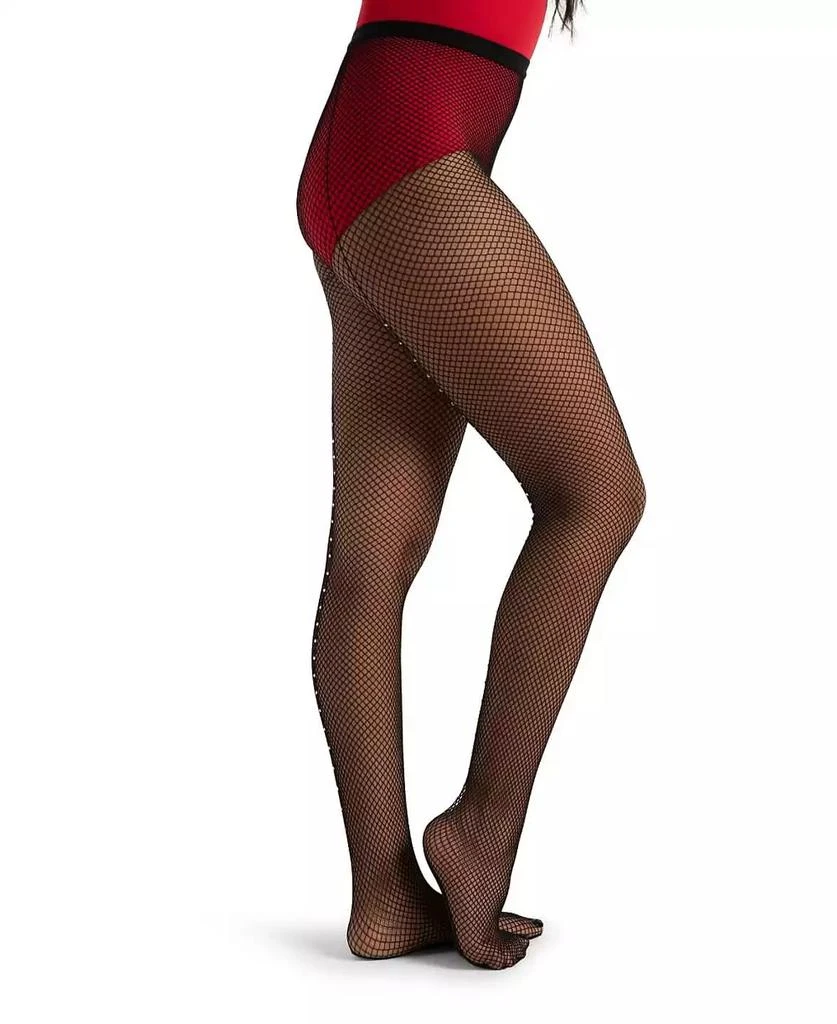 Capezio Women
s Professional Rhinestone Fishnet Tight 3