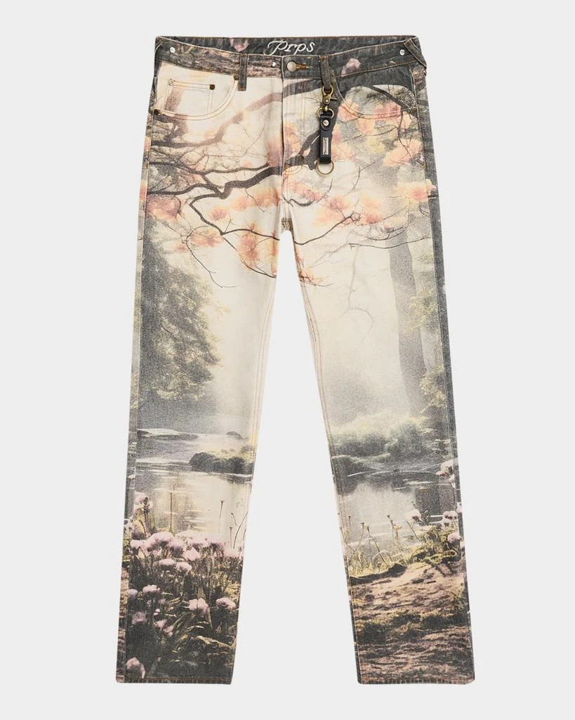 Prps Goods & Co Men's Solitude Printed Jeans 1