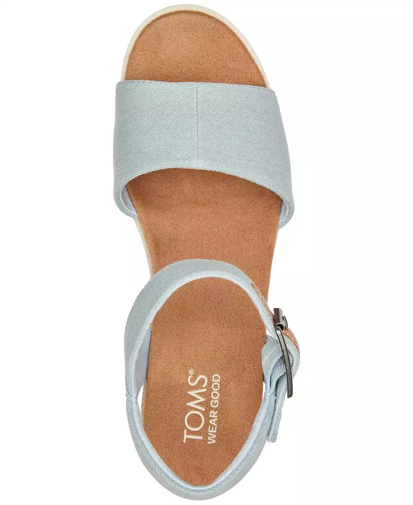 TOMS Women's Diana Platform Wedge Sandals 4