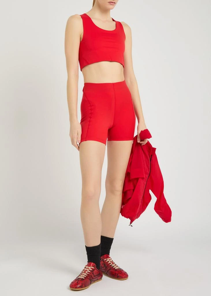 LITERARY SPORT Maud stretch-jersey bra top 4