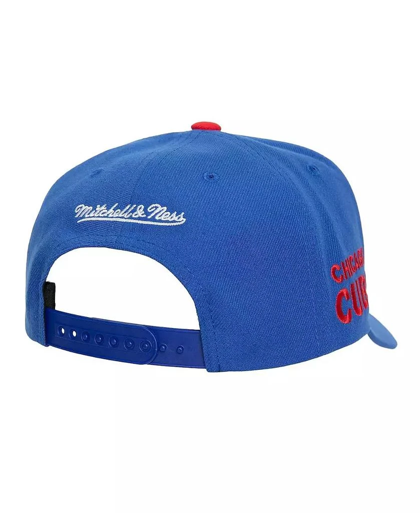 Mitchell & Ness Men's Royal Chicago Cubs Team Pro Adjustable Hat 2