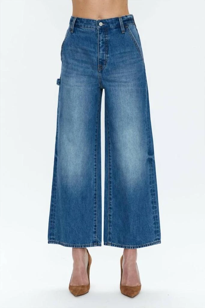 PISTOLA Pistola - Loretta Utility High Rise Wide Leg Ankle Jeans 1