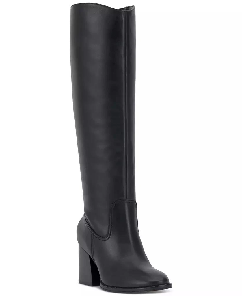 Vince Camuto Women's Leila Wide-Calf Block-Heel Knee-High Boots 1