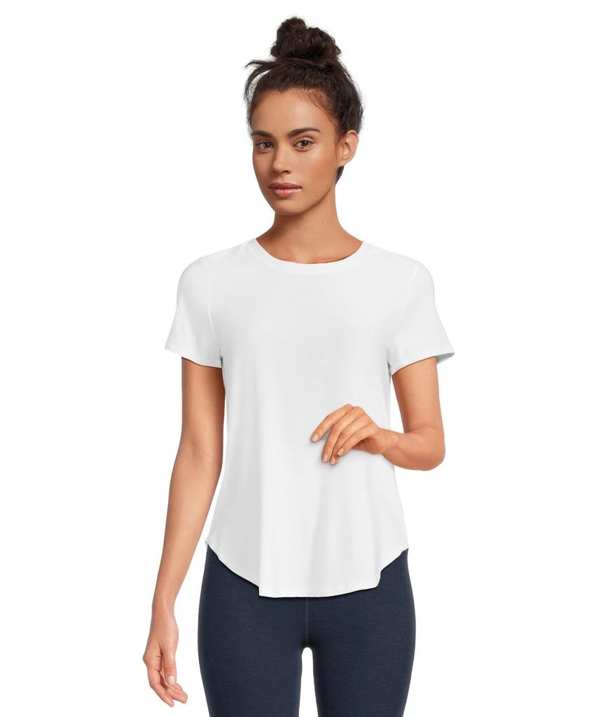 Beyond yoga Featherweight On The Down Low Tee 1