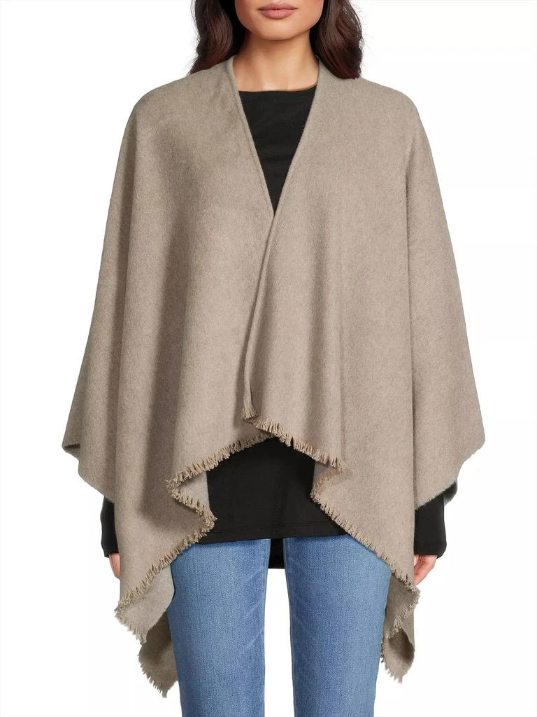 rag & bone Ivy Cashmere Reversible Poncho 3