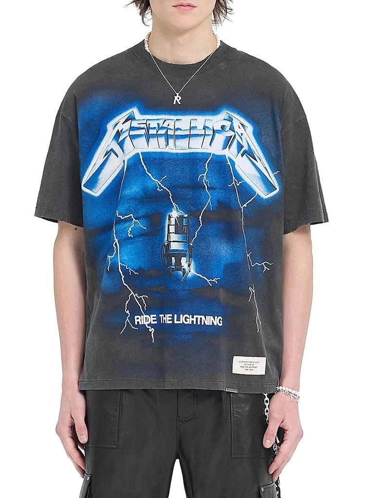 Represent Metallica Ride the Lightning T-Shirt 4