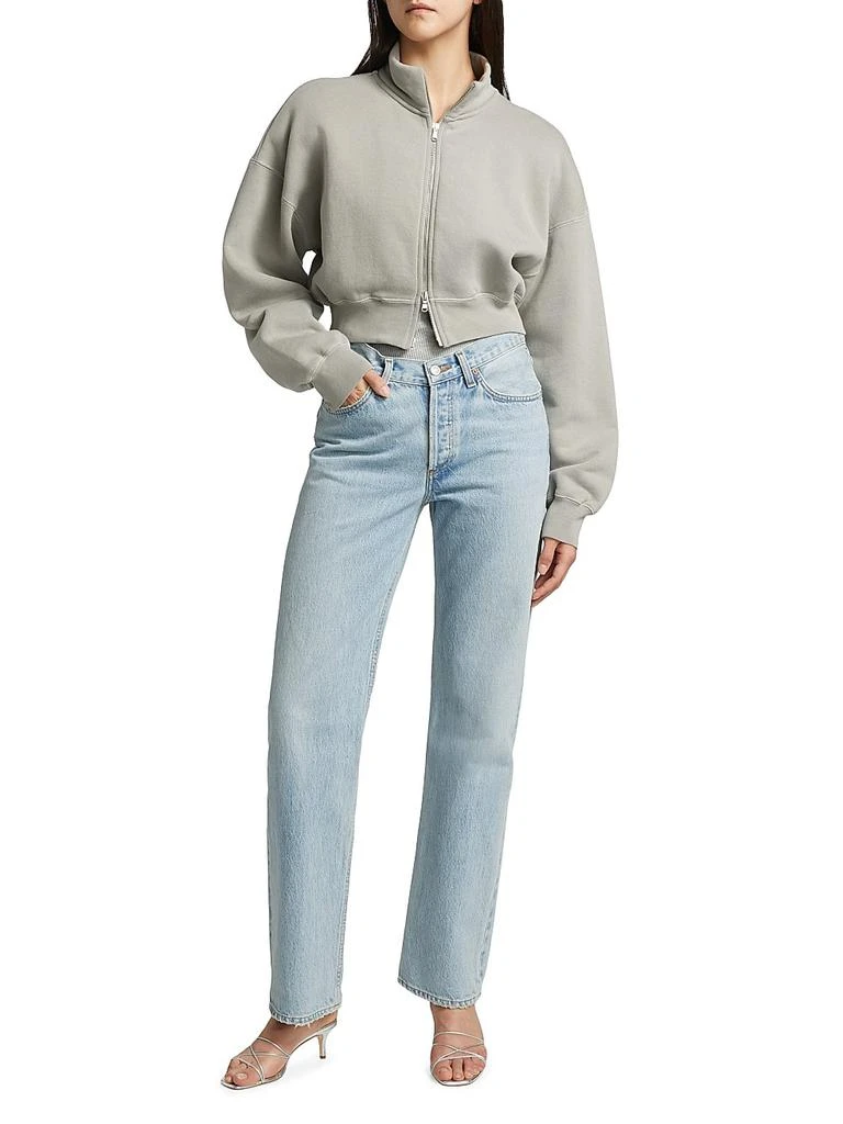 AGOLDE Asta Zip Sweatshirt 2