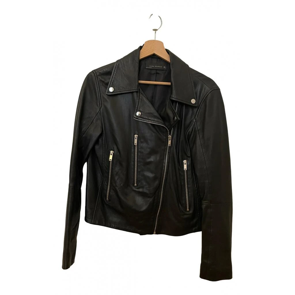 Zara Zara Leather biker jacket 1