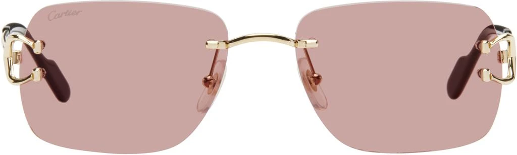Cartier Gold CT0330S Sunglasses 1