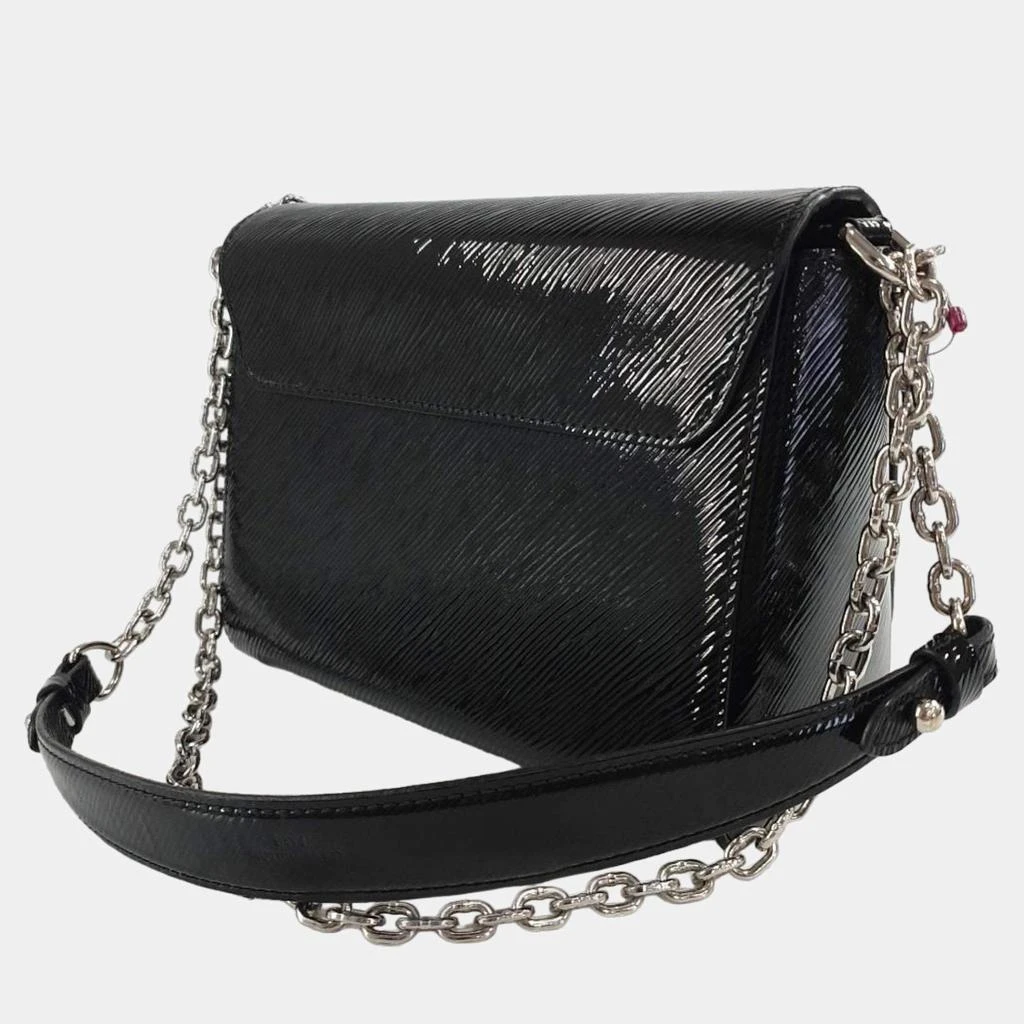 Louis Vuitton Louis Vuitton Black Epi Leather Glossy Twist MM Shoulder Bag 2