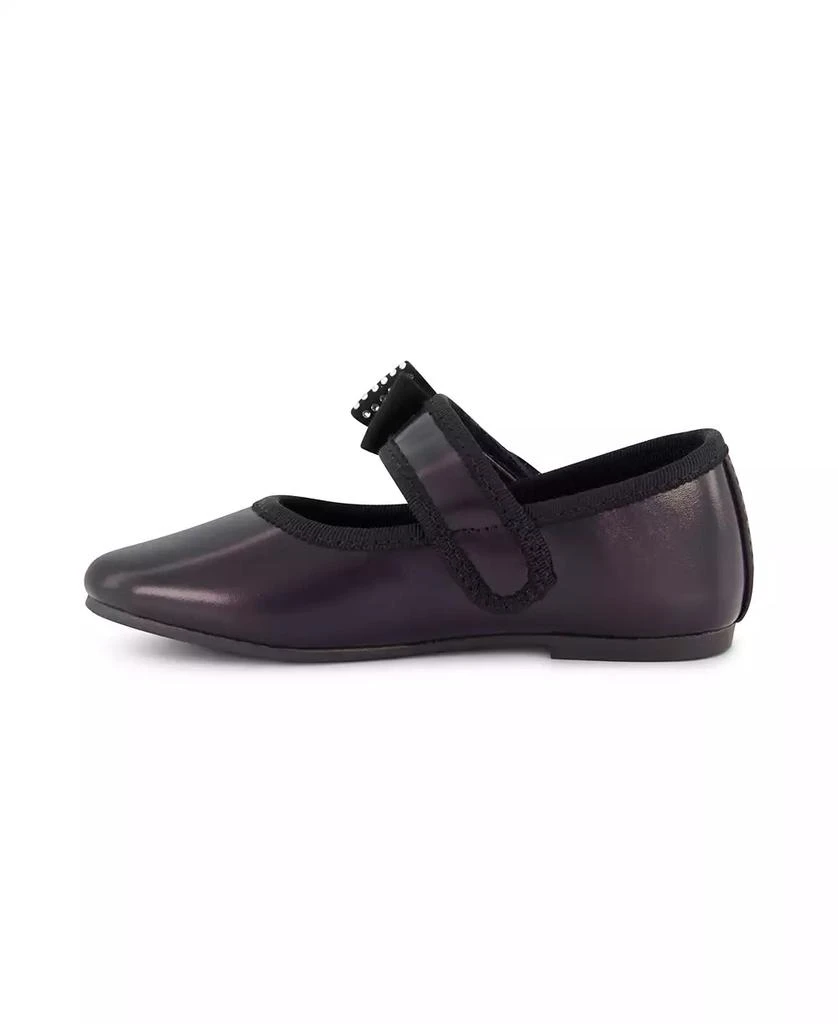 Jessica Simpson Toddler Girls Amy Crystal Bow Ballet Flat 4