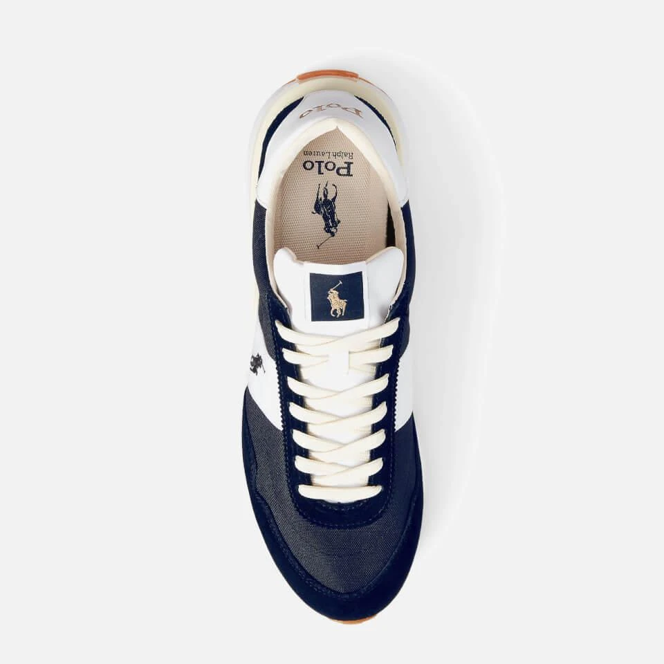 Ralph Lauren POLO RALPH LAUREN TRAIN 89 SUEDE, MESH AND FAUX LEATHER TRAINERS 3
