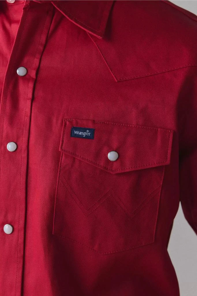 Wrangler Wrangler Twill Western Work Shirt 4