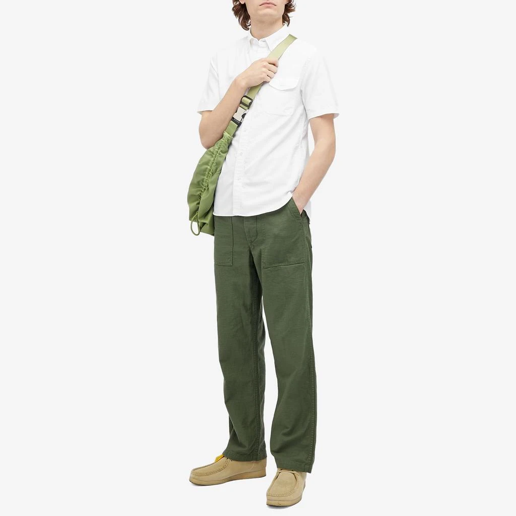 BEAMS PLUS Beams Plus Button Down Short Sleeve Oxford Shirt 4