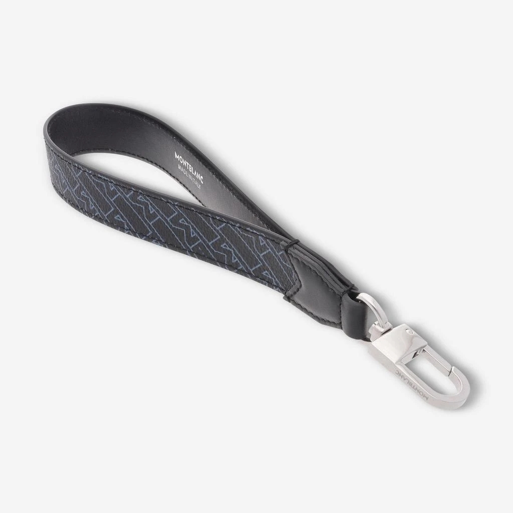 MontBlanc Montblanc M_Gram Black & Blue Leather Wrist Strap 127909 1