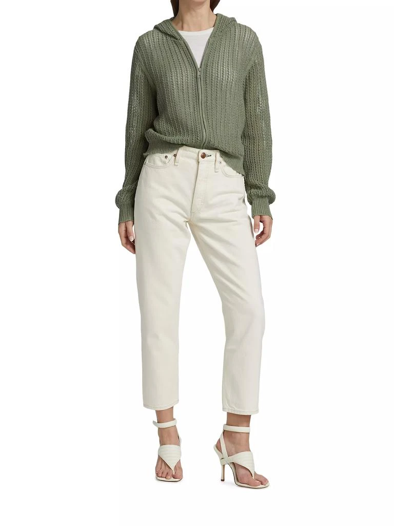 Rag & Bone Alissa High-Waisted Cropped Barrel-Leg Jeans 2