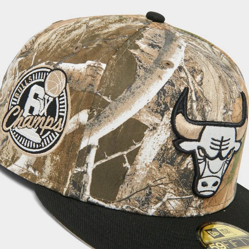 New Era New Era Chicago Bulls NBA Realtree 59FIFTY Fitted Hat 5