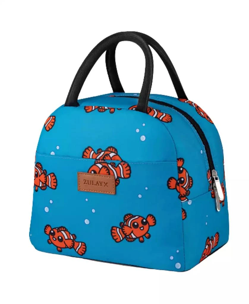 Zulay Kitchen Insulated Tote Lunch Bag With Soft Padded Handles