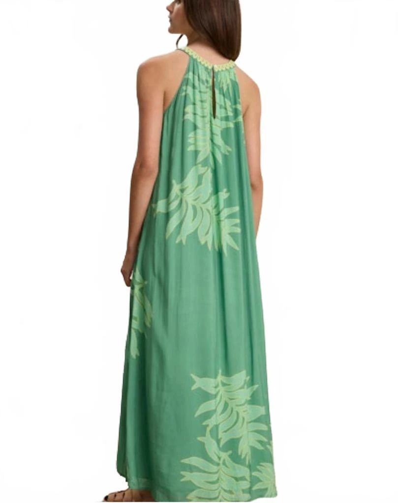 Velvet by Graham & Spencer Odessa Halter Maxi Dress In Green 3