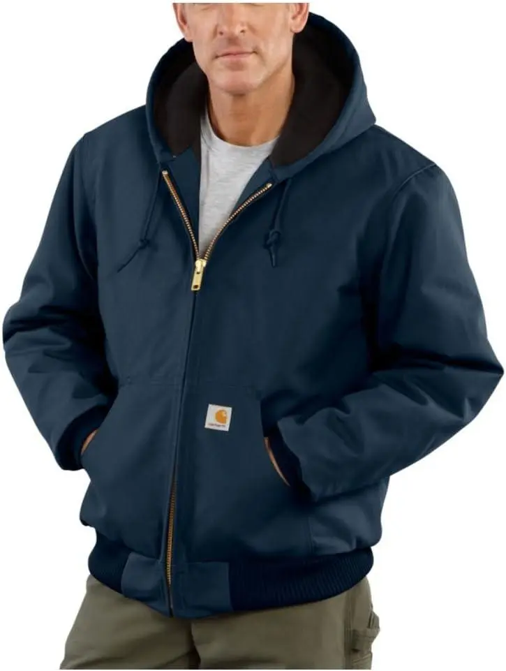 Carhartt Carhartt mens Loose Fit Firm Duck Insulated Flannel-lined Active Jacket
