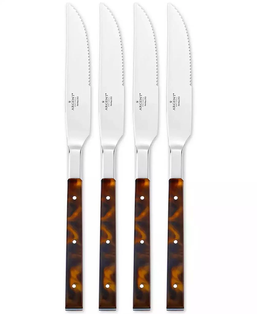 Hampton Forge Argent Orfèvres   St Laurent 4-Pc Steak Knife Set
