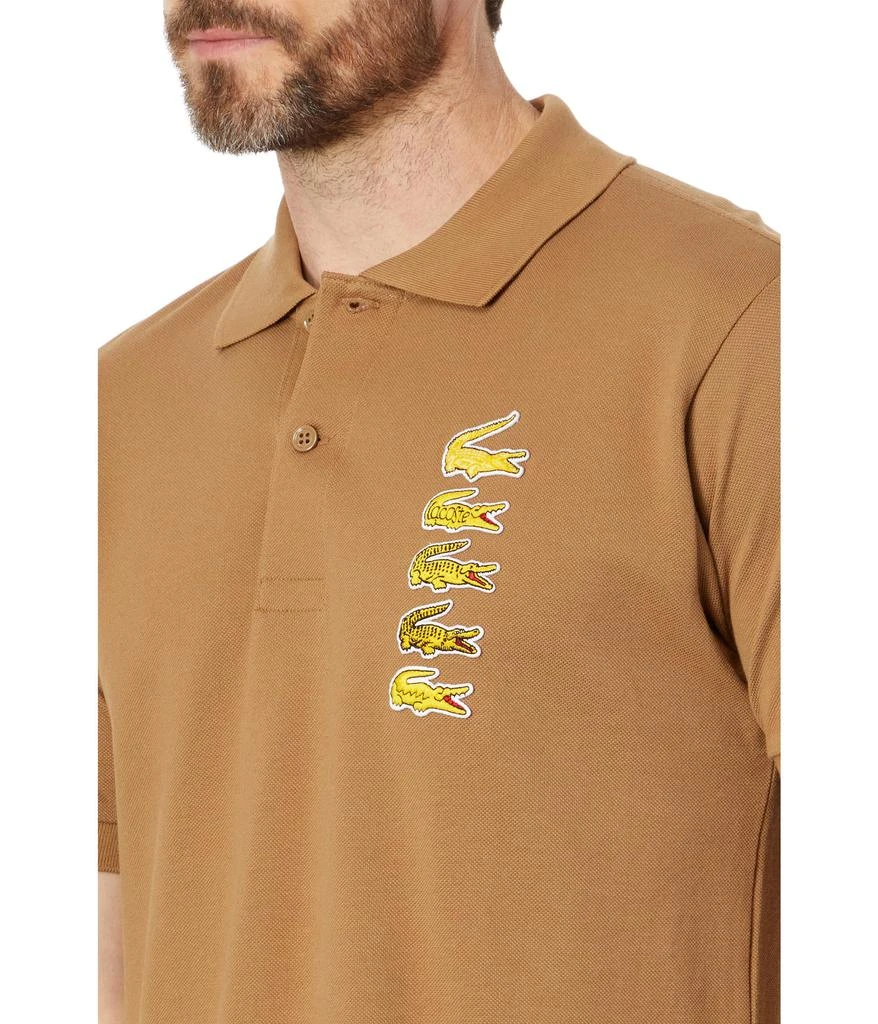 Lacoste Croc Badge Pique Polo Shirt 3