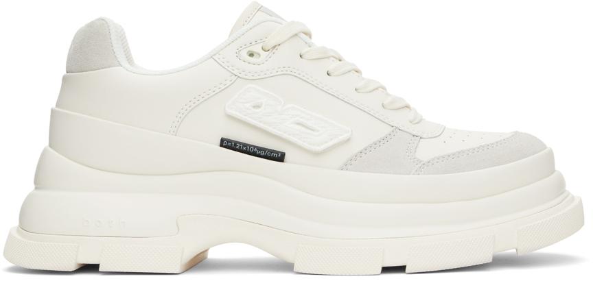 BOTH White Gao Eva Velcro Patch Sneakers