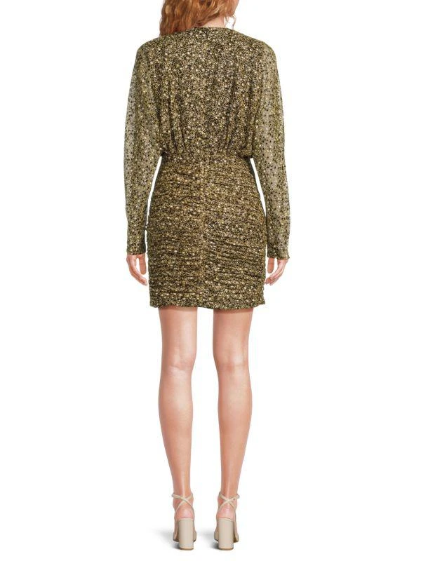 Ramy Brook Opal Ruched Sheath Mini Dress 2