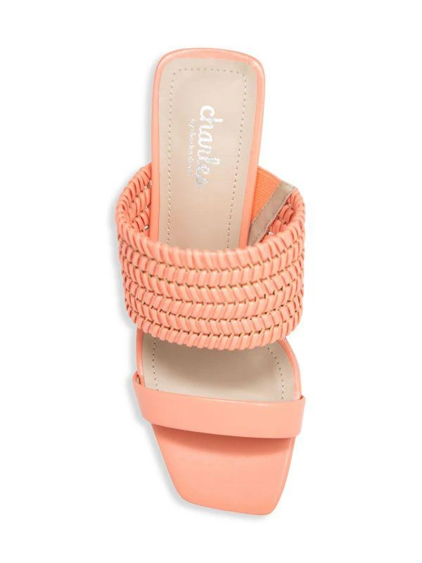Charles David Fantasy Braided Heel Mules 4