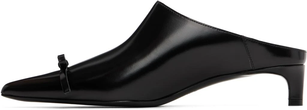 Jil Sander Black Mule Heels 3