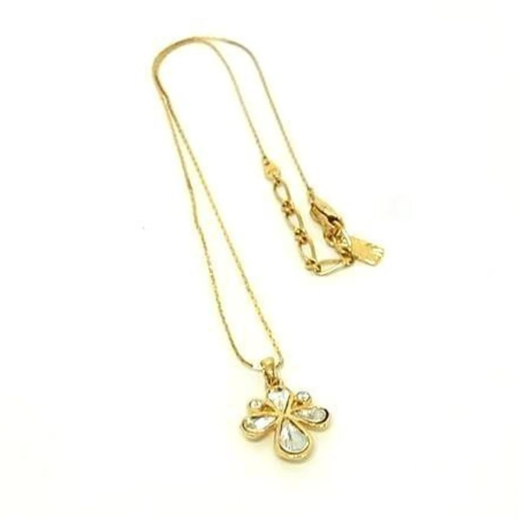 Yves Saint Laurent Metal Pendant Necklace (Pre-Owned)