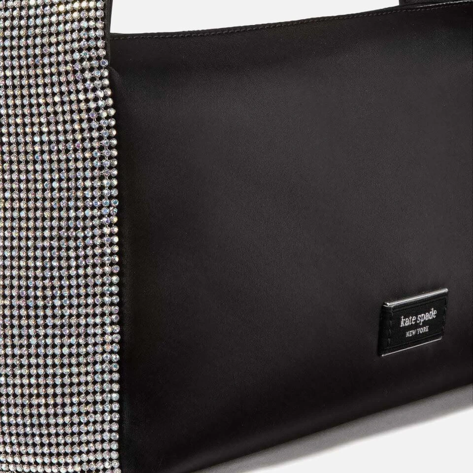 Kate Spade Kate Spade New York Afterparty-Crystal Embellished Satin Shoulder Bag 5