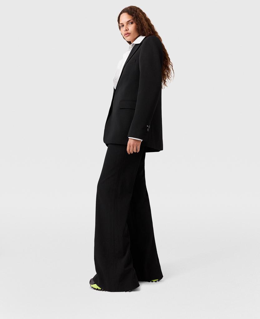 Stella McCartney Stella McCartney - Single-Breasted Blazer, Woman, schwarz, Size: 36