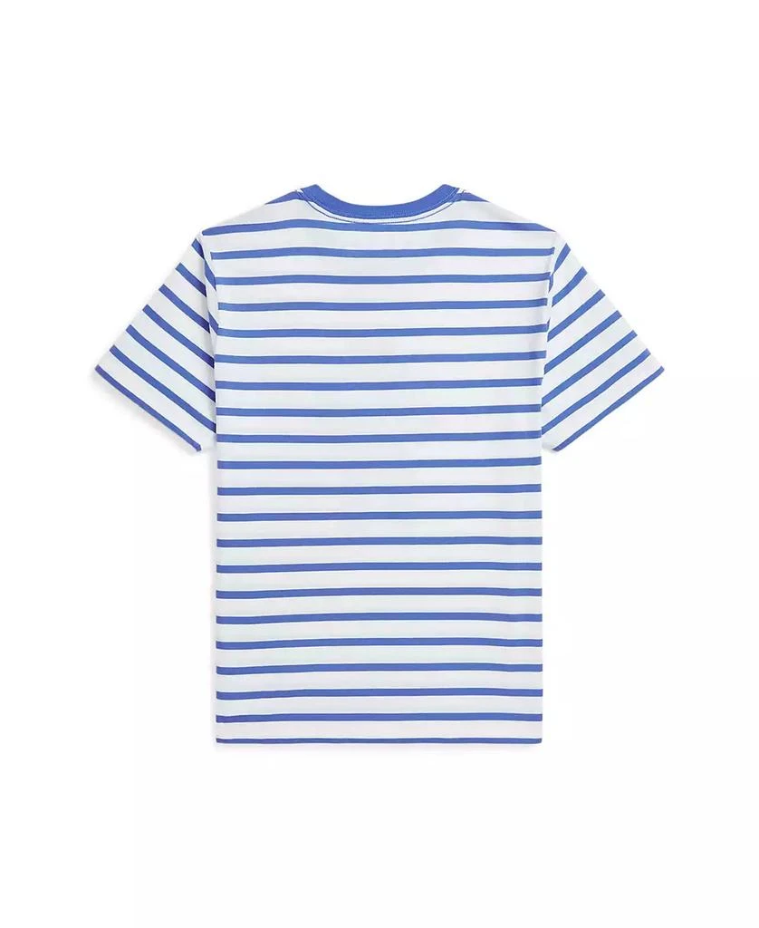 Ralph Lauren Big Boys Polo Bear Striped Jersey T-Shirt 2
