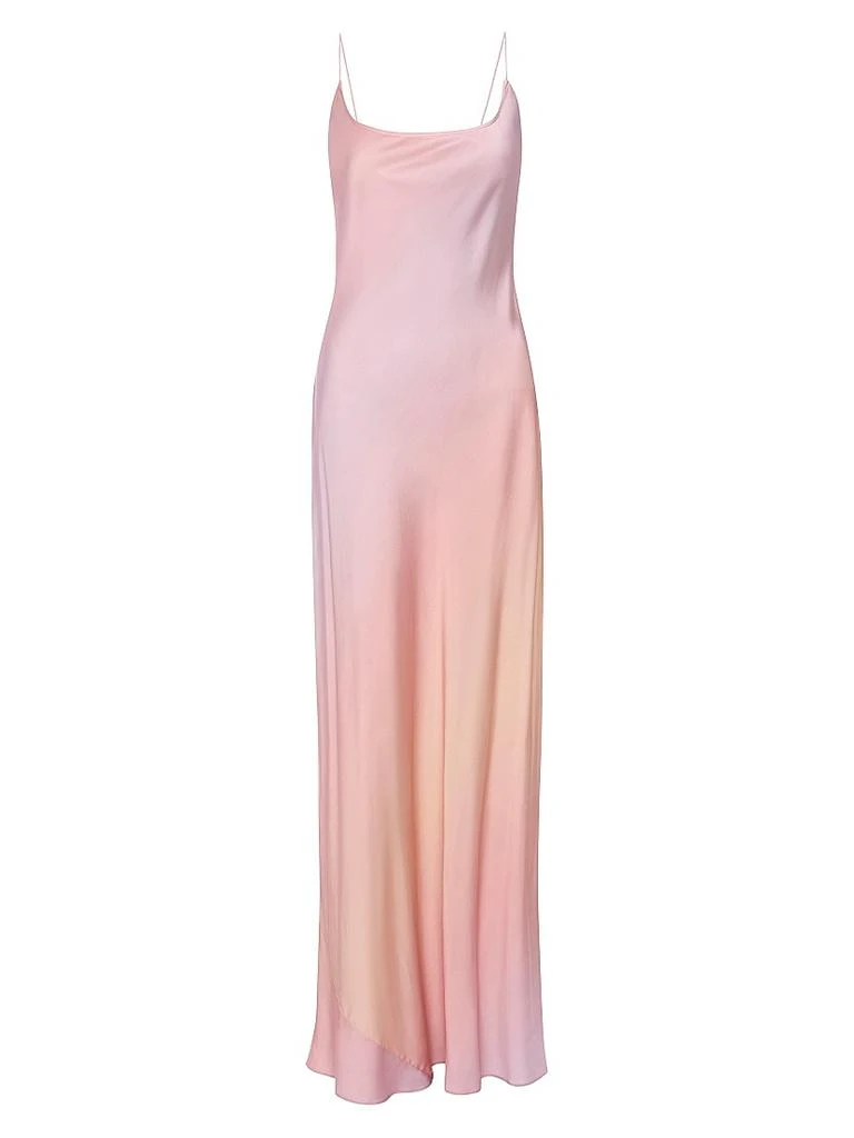 Good American Satin Slip Maxi Dress 1