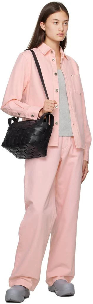 Bottega Veneta Black Bowling Cassette Bag 4