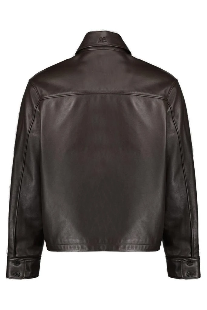 Courrèges Courrèges 2-Pocket Leather Jacket 2