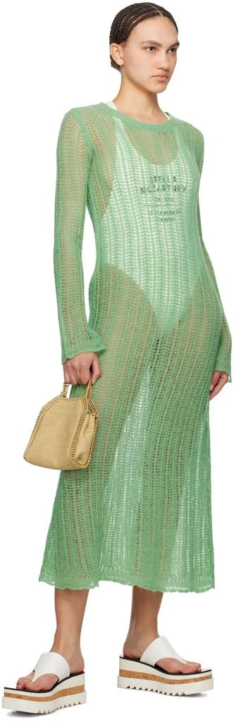 Stella McCartney Green Airy Maxi Dress 4